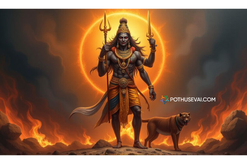 கால பைரவர் காயத்ரி மந்திரம் | bairavar 108 potri in tamil